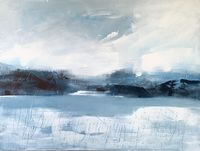 lagune en hiver