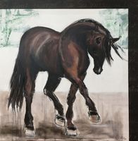 Cheval andalou atrevido