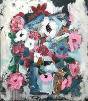 fleurs multicolores