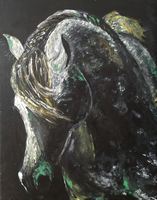 Tête de cheval arabe