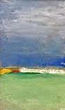 paysage vert bleu