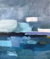 paysage marin bleu