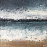 paysage mer et ciel, hébrides