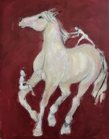 Cheval et deux cavalières 2